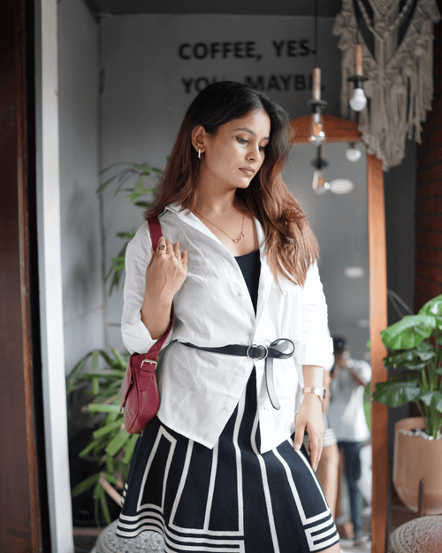 Ivory Ease – Full Sleeve White Cotton-Linen Shirt (Unisex)