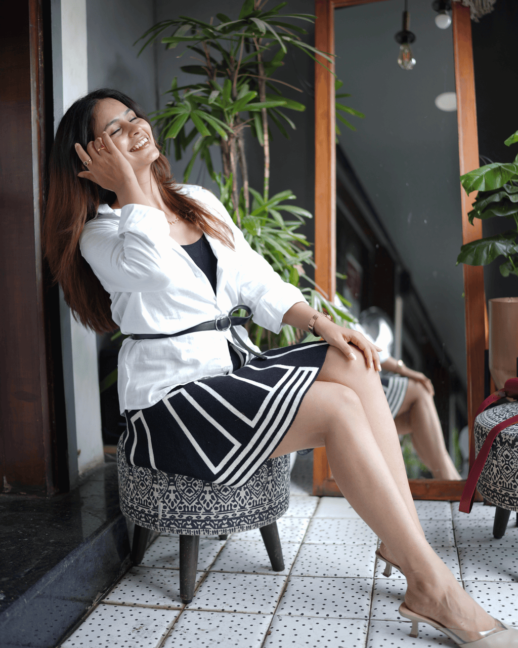Ivory Ease – Full Sleeve White Cotton-Linen Shirt (Unisex)